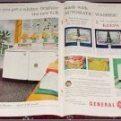 1954 GE Washer & Dryer ad