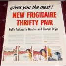 Frigidaire Washer & Dryer ad