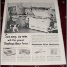 1952 Deepfreeze Home Freezer ad