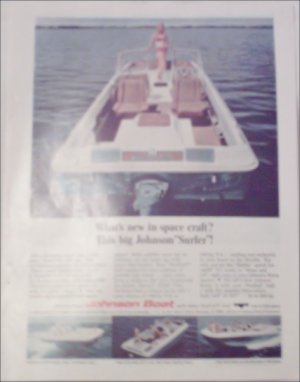 Johnson Surfer Boat ad #1
