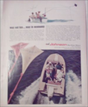 1967 Johnson Sea-Horse 40 Motor ad