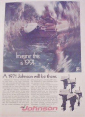 1971 Johnson Motor ad