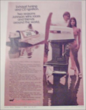 1972 Johnson Sea-Horse 125 Motor ad