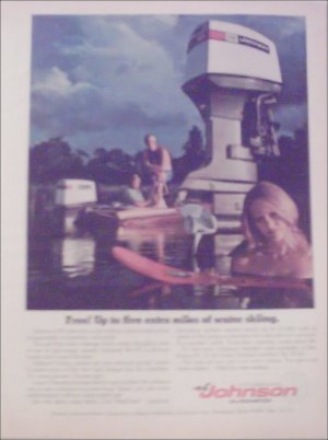 1973 Johnson 65 Motor ad