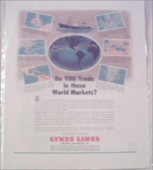 Lykes Lines ad