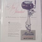 Martin Outboard Motor ad