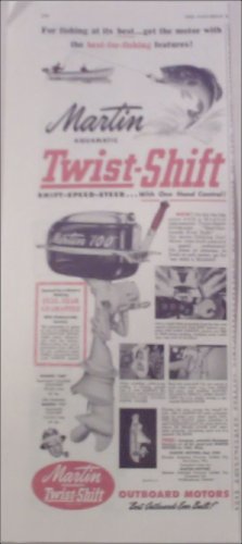 1952 Martin 100 Motor ad
