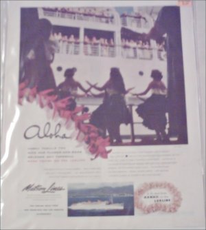 Matson Lines ad #1