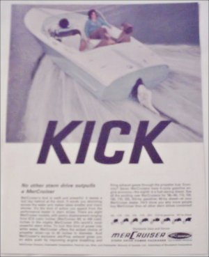 1966 Mercury MerCruiser Motor ad