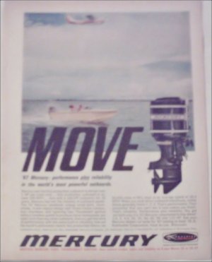 1967 Mercury Motor ad