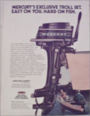 1973 Mercury 4 HP Motor ad