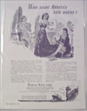 1946 Porto Rico Line ad