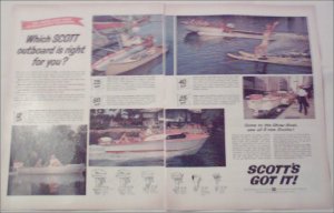 1960 Scott Boat ad