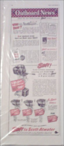 1950 Scott-Atwater Motor ad