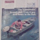1970 Sears Gamefisher Boat ad featuring Ted Williams