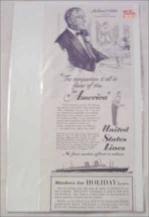 United States Lines ad #1