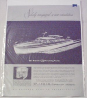 Wheeler 50' Yacht ad
