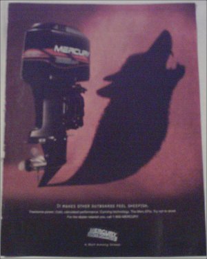 1996 Mercury 225 Motor ad