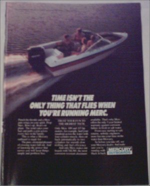 1990 Mercury 100 & 115 Motor ad