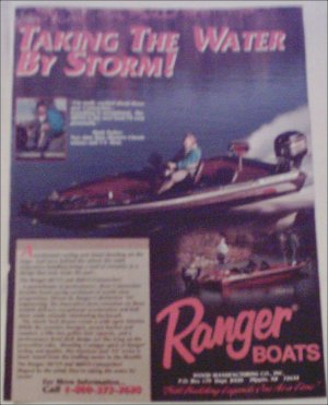 Ranger Comanches Boat ad