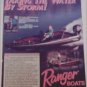 Ranger Comanches Boat ad