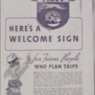 1935 Greyhound Bus Lines ad