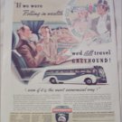 1938 Greyhound Bus Lines ad
