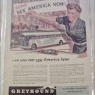 1942 Greyhound Bus Lines ad