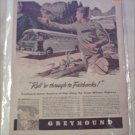 1943 Greyhound Bus Lines ad
