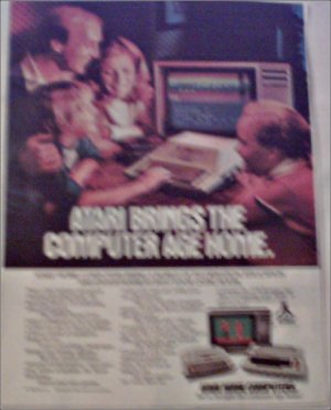 1981 Atari Home Computer ad