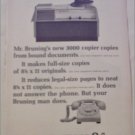 Bruning 3000 Copier ad