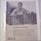 A. C. F. Reefer ad