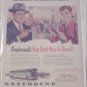 Greyhound Bus Lines 10 Miles or 10,000 Miles ad