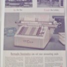 Burroughs Sensimatic Accounting Machine ad