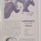 1948 Carters Typewriter Ribbons ad