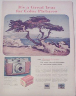 Ansco Anscochrome Film ad