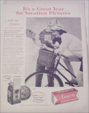 Ansco All-Weather Pan Film ad