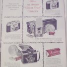 1956 Ansco Cameras Christmas ad