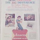 1962 Ansco Anscochrome Film ad