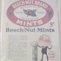 1919 Beech-Nut Mints ad