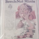 1920 Beech-Nut Mints ad