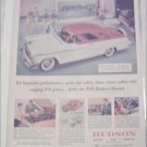 1955 American Motors Hudson Hornet 2 dr ht car ad