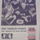 1962 Franklin Peanuts ad