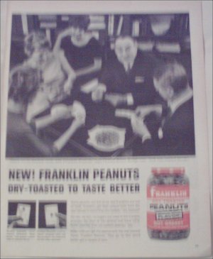 1962 Franklin Peanuts ad