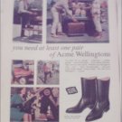 Acme Wellingtons Boot ad