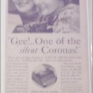 1934 Corona Typewriter ad