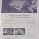 Dictaphone Timemaster Dictation Machine ad
