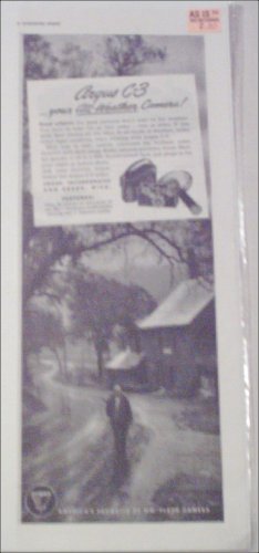1948 Argus C-3 35 mm All Weather Camera ad