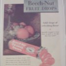1930 Beech-Nut Orange Fruit Drops ad
