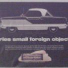 1955 American Motors Nash Metropolitan car ad for Absorber Rags